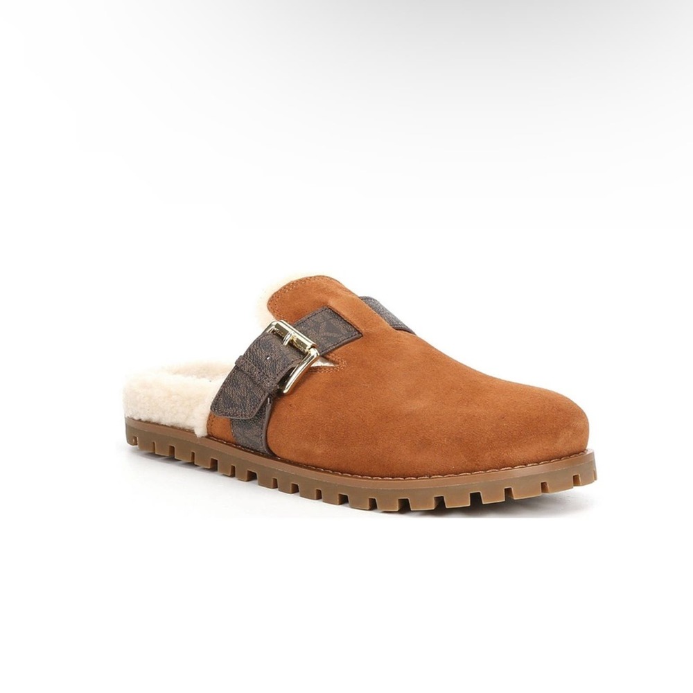 Michael Kors Judd Closed Toe Suede Clog/Mule Men's Size 8.5/Women's Size 10.5